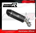 exhaust muffler DOMINATOR HP3 BLACK fits to Ducati Multistrada 1260 Enduro 2019  2020 4
