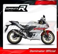complete exhaust system with muffler DOMINATOR Full System HP8 fits to Yamaha YZFR3 2019  2024 4