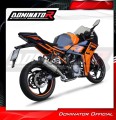 complete exhaust system with muffler DOMINATOR Full System HP8 fits to KTM RC 390 2022  2024 3