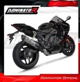 kompletny układ wydechowy z tłumikiem DOMINATOR Full System Tytanowy HP6 pasujący do motocykla Yamaha YZF R1 1000 RN65 2020 - 2022 3