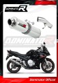 exhaust muffler DOMINATOR ROUND fits to Suzuki GSXF 650 2007  2016