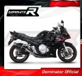 exhaust muffler DOMINATOR HP1 BLACK fits to Suzuki GSXF 650 2007  2016 4