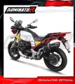exhaust muffler DOMINATOR HP1 BLACK fits to Moto Guzzi V85 TT 2019  2020 3
