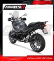 exhaust muffler DOMINATOR homologated road legal HP1 BLACK fits to BMW R1200R 2010  2014 3