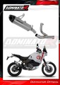 exhaust muffler DOMINATOR Full System titanium HP8 fits to Ducati DesertX 2022  2023