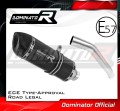 wydech tłumik DOMINATOR Homologowany HP1 CZARNY pasujący do motocykla Kawasaki Z750 2007 - 2012 2