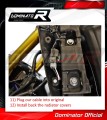 Yamaha XSR 900 2022 - 2023 Full Exhaust System EX Muffler Auspuff Sportauspuff Silencer Echappement Silencieux Scarico Scarichi Escape Collector Manifold Wydech Tłumik HP3 BLACK Low Level  EX DOMINATOR 8