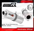 exhaust muffler DOMINATOR homologated road legal OV fits to Kawasaki ZX6R 1995  1997