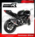 wydech tłumik DOMINATOR Homologowany GP1 pasujący do motocykla Kawasaki ZX6R 636 2009 - 2020 3