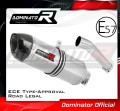 exhaust muffler DOMINATOR homologated road legal HP1 fits to Yamaha FZS FAZER 600 1998  2003