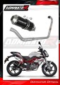 kompletny układ wydechowy z tłumikiem DOMINATOR Full System OV G2 CZARNY pasujący do motocykla Benelli BN 125 2018 - 2023