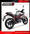 kompletny układ wydechowy z tłumikiem DOMINATOR Full System OV G2 CZARNY pasujący do motocykla Benelli BN 125 2018 - 2023 3