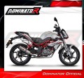 complete exhaust system with muffler DOMINATOR Full System HP3 fits to Benelli BN 125 2018  2023 4