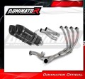 complete exhaust system with muffler DOMINATOR Full System HP1 BLACK fits to Kawasaki Z1000 2010  2013 2