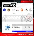 exhaust muffler DOMINATOR ROUND fits to Aprilia Tuono 1000 R 2006  2010 2