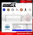 exhaust muffler DOMINATOR ROUND fits to Suzuki BURGMAN 400 2003  2006 4