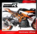 decat tłumik środkowy DOMINATOR Mid Pipe pasujący do motocykla RC 390 2017 - 2020 5