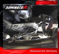 complete exhaust system with muffler DOMINATOR Full System GP fits to Honda CBR 650 F 2014  2018 4