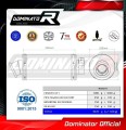 wydech tłumik DOMINATOR GP1 pasujący do motocykla Aprilia Pegaso 650 Factory 2007 - 2010 2