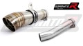 exhaust muffler DOMINATOR GP2 fits to Yamaha FZS FAZER 600 1998  2003