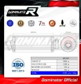 complete exhaust system with muffler DOMINATOR Full System ROUND fits to Suzuki GS 500E 1989  2009 6