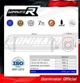 complete exhaust system with muffler DOMINATOR Full System titanium HP7 fits to Benelli TRK 502 X 2022  2023 6