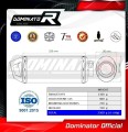 kompletny układ wydechowy z tłumikiem DOMINATOR Full System HP3 CZARNY pasujący do motocykla Yamaha MT 125 2021 - 2024 5