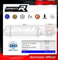 exhaust muffler DOMINATOR titanium HP7 fits to Benelli TRK 502 X 2022  2023 5