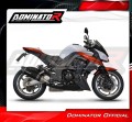 exhaust muffler DOMINATOR HP1 BLACK fits to Kawasaki Z1000 2010  2013 4