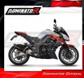 kompletny układ wydechowy z tłumikiem DOMINATOR Full System HP1 CZARNY pasujący do motocykla Kawasaki Z1000 2014 - 2016 4