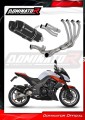 complete exhaust system with muffler DOMINATOR Full System HP1 BLACK fits to Kawasaki Z1000 2017  2020