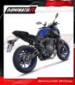 kompletny układ wydechowy z tłumikiem DOMINATOR Full System HP8 CZARNY pasujący do motocykla Yamaha XSR 700 2015 - 2020 3