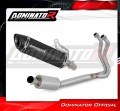 kompletny układ wydechowy z tłumikiem DOMINATOR Full System HP8 CZARNY pasujący do motocykla Kawasaki NINJA 400 2018 - 2022 2