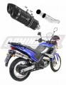 wydech tłumik DOMINATOR HP1 CZARNY pasujący do motocykla Aprilia Pegaso 650 1997 - 2000 3