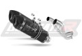 exhaust muffler DOMINATOR HP1 BLACK fits to Aprilia Pegaso 650 Strada 2005  2006 2