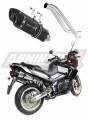 exhaust muffler DOMINATOR HP1 BLACK fits to Aprilia ETV 1000 Caponord 2005  2007 3