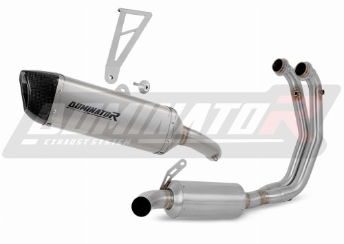complete exhaust system with muffler DOMINATOR Full System titanium HP6 fits to Aprilia Tuono 660 2021  2024 3