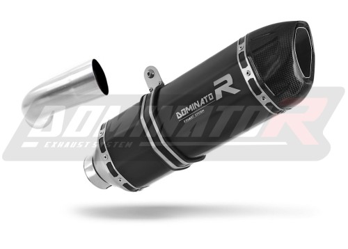 exhaust muffler DOMINATOR HP1 BLACK fits to BMW F800S 2006  2012 2