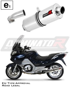 R1200RT EU Approved Exhaust Silencer OVAL 2010 - 2013