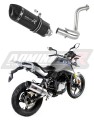 exhaust muffler DOMINATOR HP1 BLACK fits to BMW G310GS 2016  2024 3