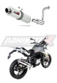 exhaust muffler DOMINATOR ROUND fits to BMW G310GS 2016  2024 5