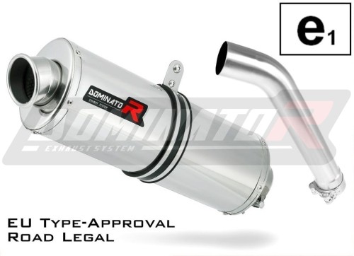exhaust muffler DOMINATOR homologated road legal OVAL fits to F750GS 2016  2020 3