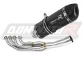 complete exhaust system with muffler DOMINATOR Full System HP1 BLACK fits to BMW K1200RS 2001  2003 2
