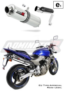CB 600F HORNET Homologated EXHAUST Silencer ROUND 2003 - 2006