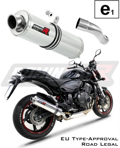 wydech tłumik DOMINATOR Homologowany ROUND pasujący do motocykla CB 600F HORNET 2007 - 2013 6