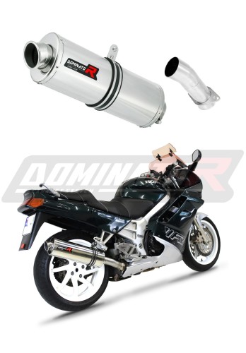 exhaust muffler DOMINATOR OV fits to Honda VFR 750 1990  1992 6
