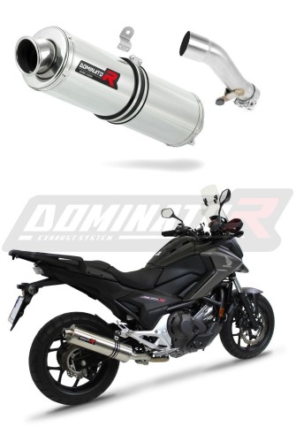 wydech tłumik DOMINATOR Okrągły pasujący do motocykla Honda NC 700 / 750 X 2012 - 2020 6