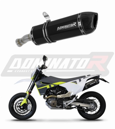 wydech tłumik DOMINATOR HP1 CZARNY pasujący do motocykla Husqvarna 701 ENDURO 2021 - 2023 7