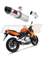 exhaust muffler DOMINATOR HP2 fits to Kawasaki ER  6 N / F 650 2009  2011 6