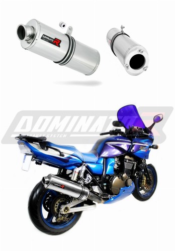 exhaust muffler DOMINATOR OV fits to Kawasaki ZRX 1200 S 2001  2007 5